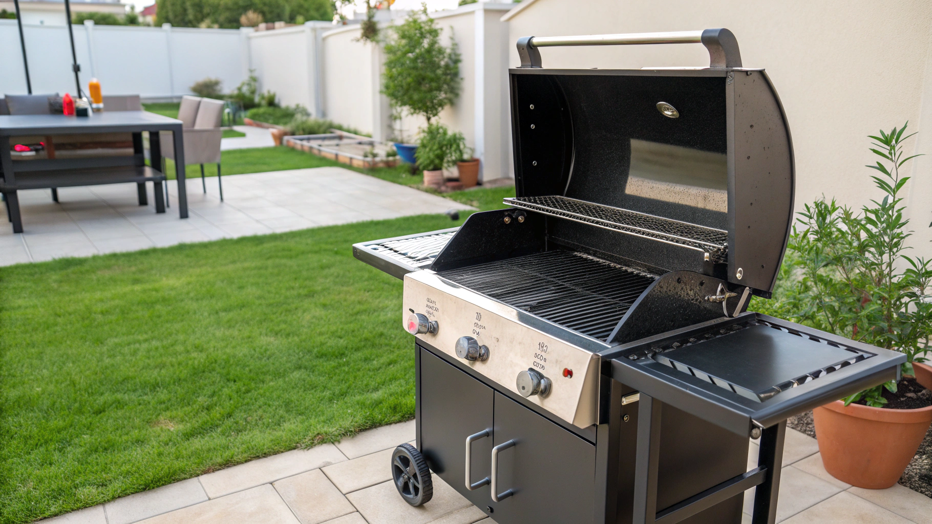 BBQ grill for backyard