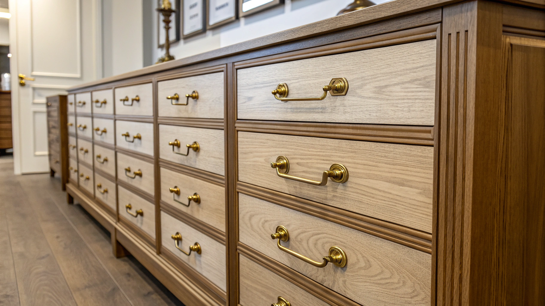 dressers with handles