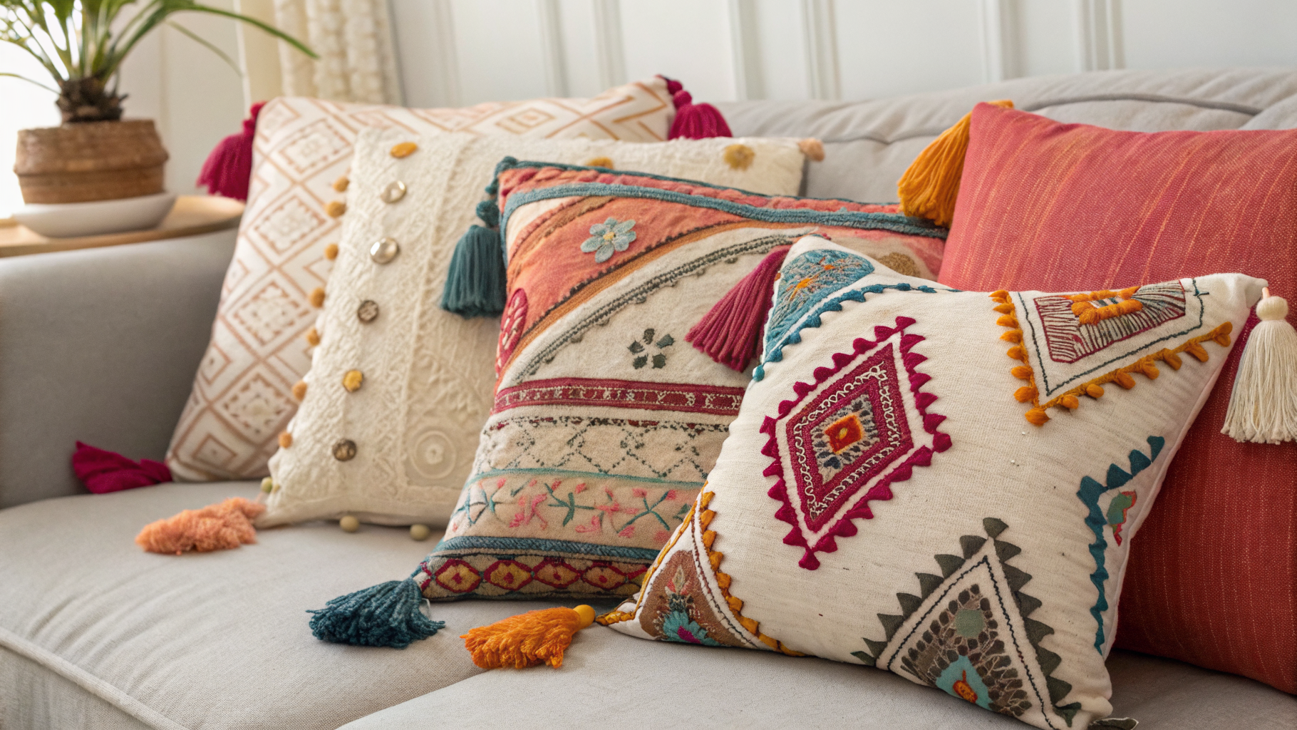 Boho Throw Pillows