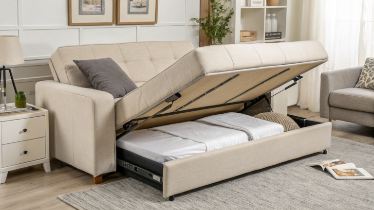 convertible sofa bed for small spaces