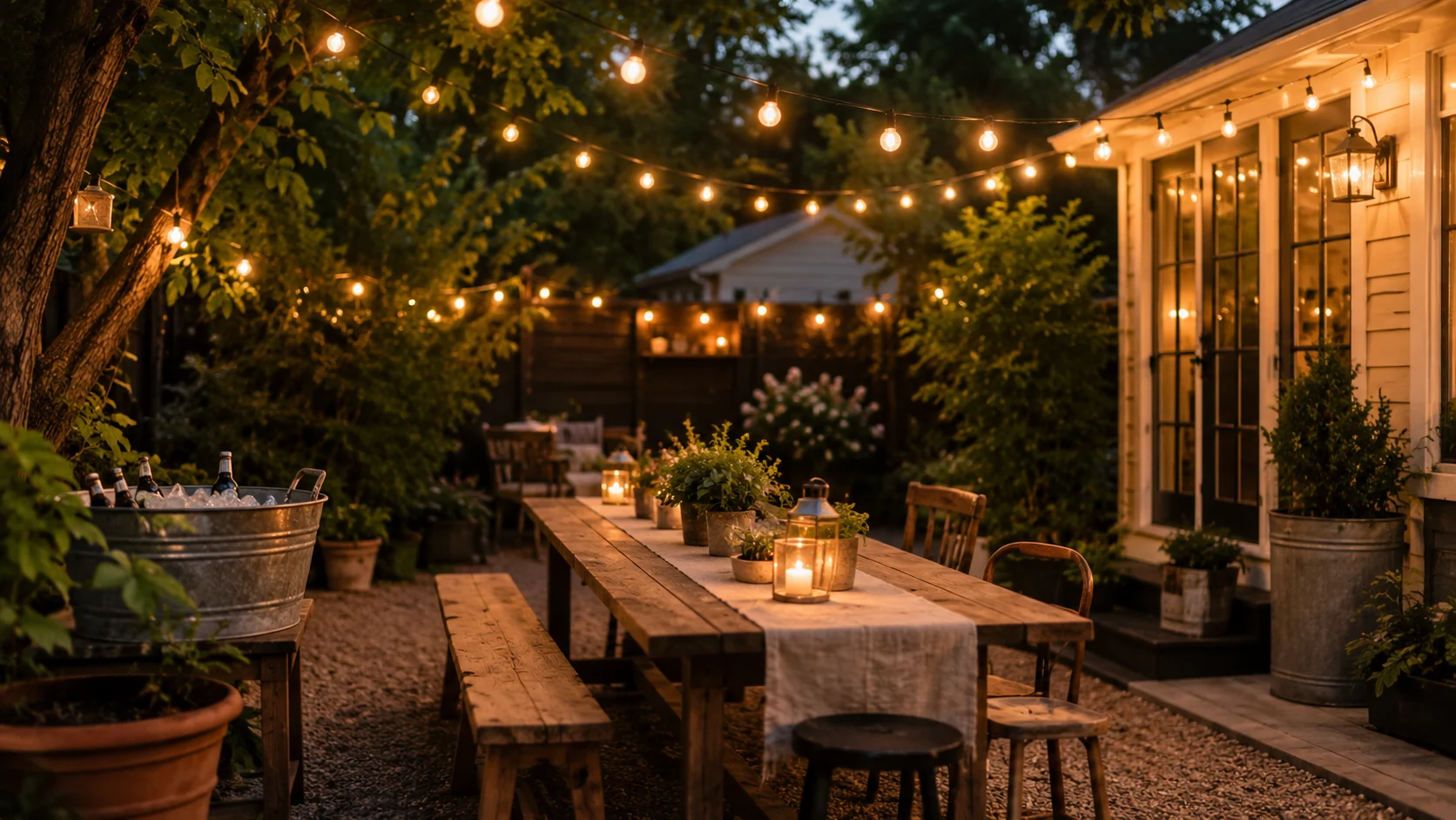 outdoor entertaining ideas